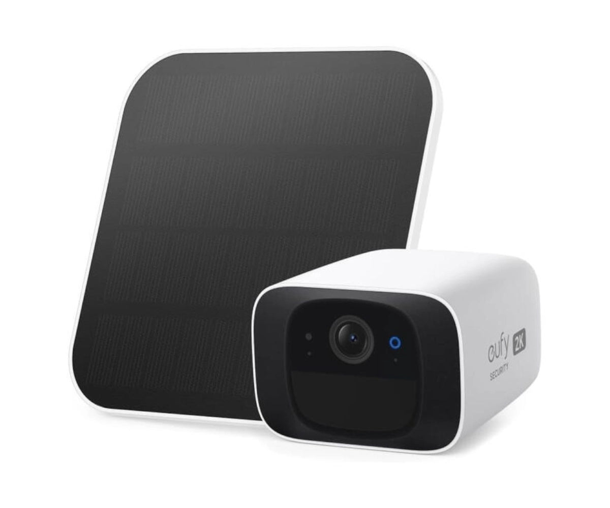 Outdoor Solar Camera eufy SoloCam C210 2K, WiFi, AI, IP67, 8GB