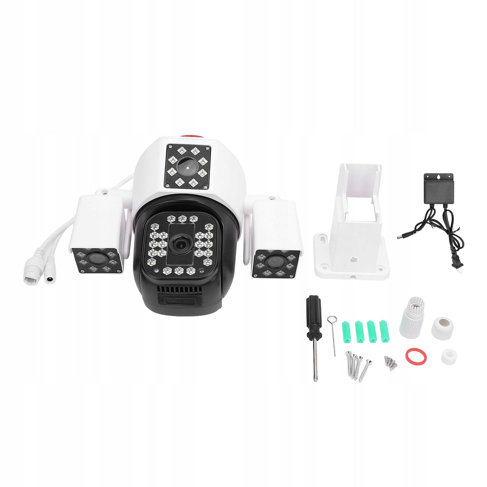 Outdoor Surveillance Camera 6MP 4 Objects IP55 Water 2 -Way Voice 0X Brand no brand