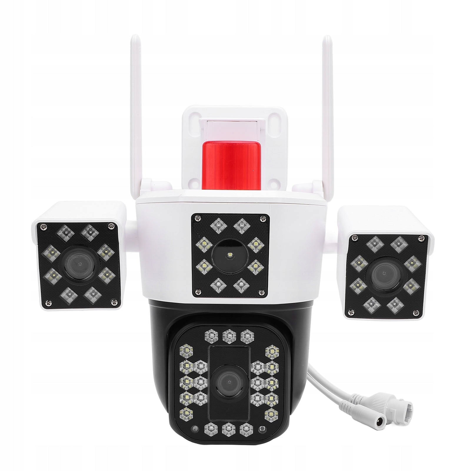 Outdoor Surveillance Camera 6MP 4 Objects IP55 Water 2 -Way Voice 0X Model 3490GEFS