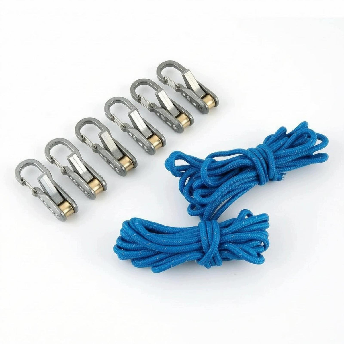 Outdoor Tensioning Rope Adjustable Rope Tightener Camping Elastic Rope