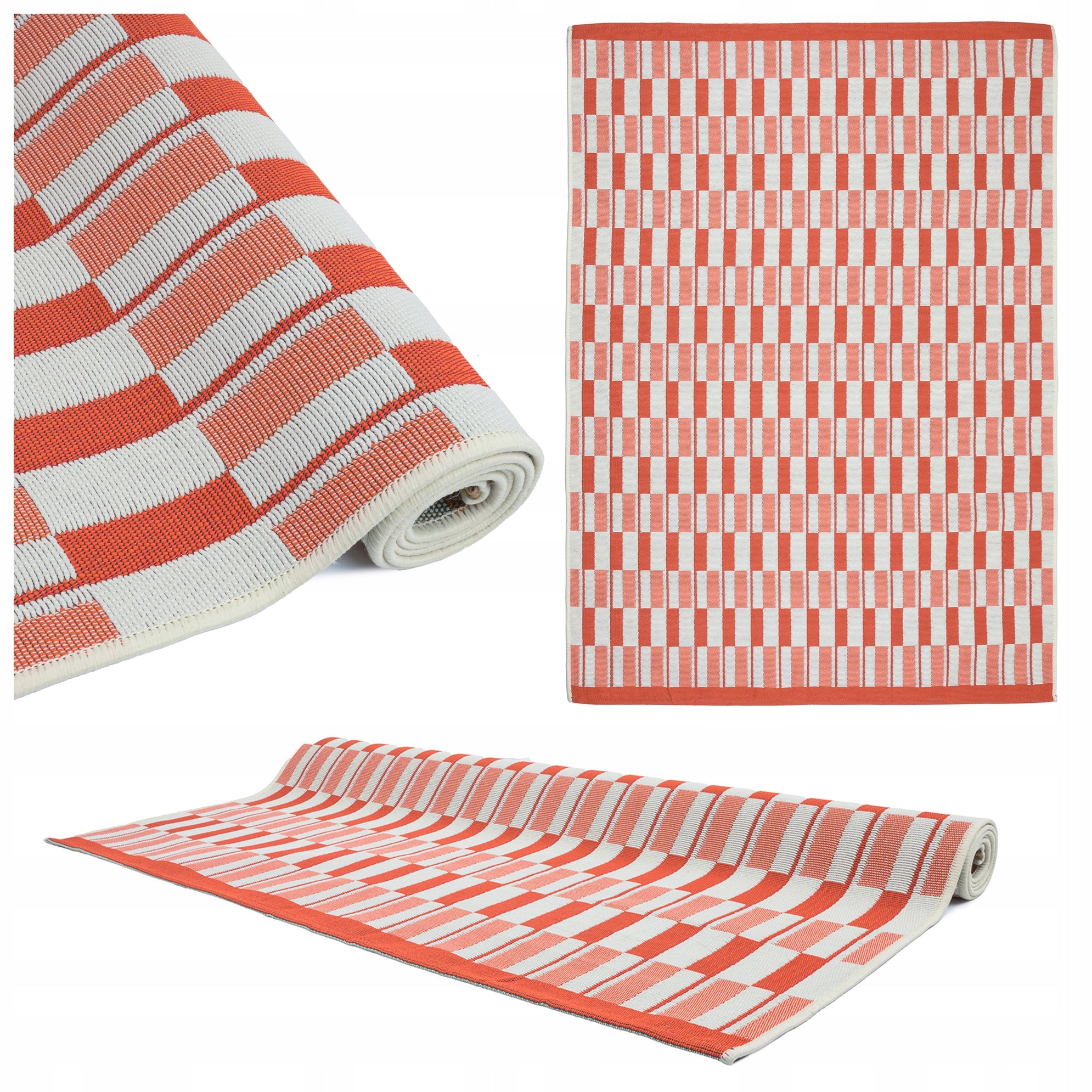 Outdoor Terrace Rug 160x220 Waterproof Terrace Rug for Balcony String Thickness 3 mm