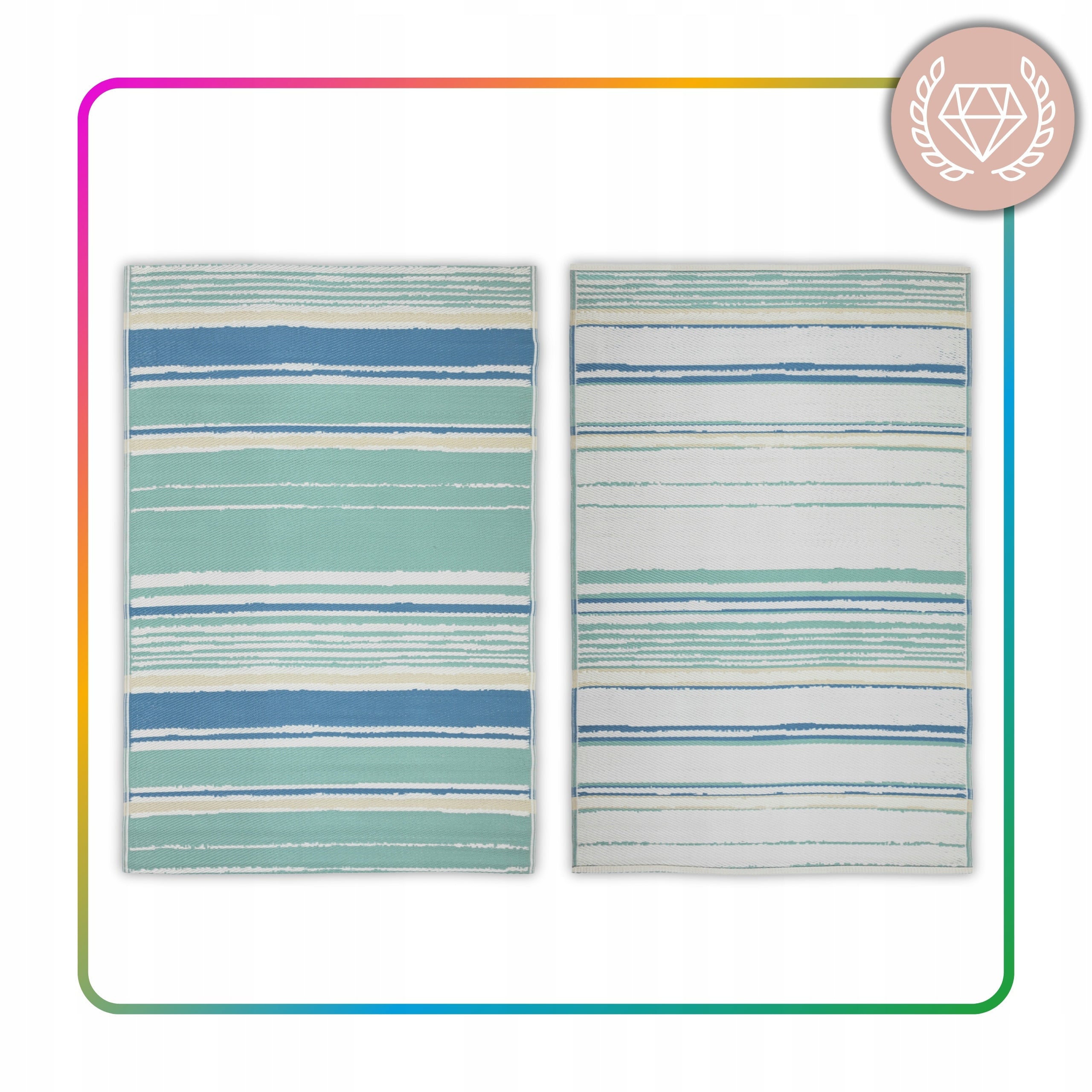 Outdoor Terrace Rug 160x220 for Terrace Balcony Waterproof Garden Manufacturer code EF0252