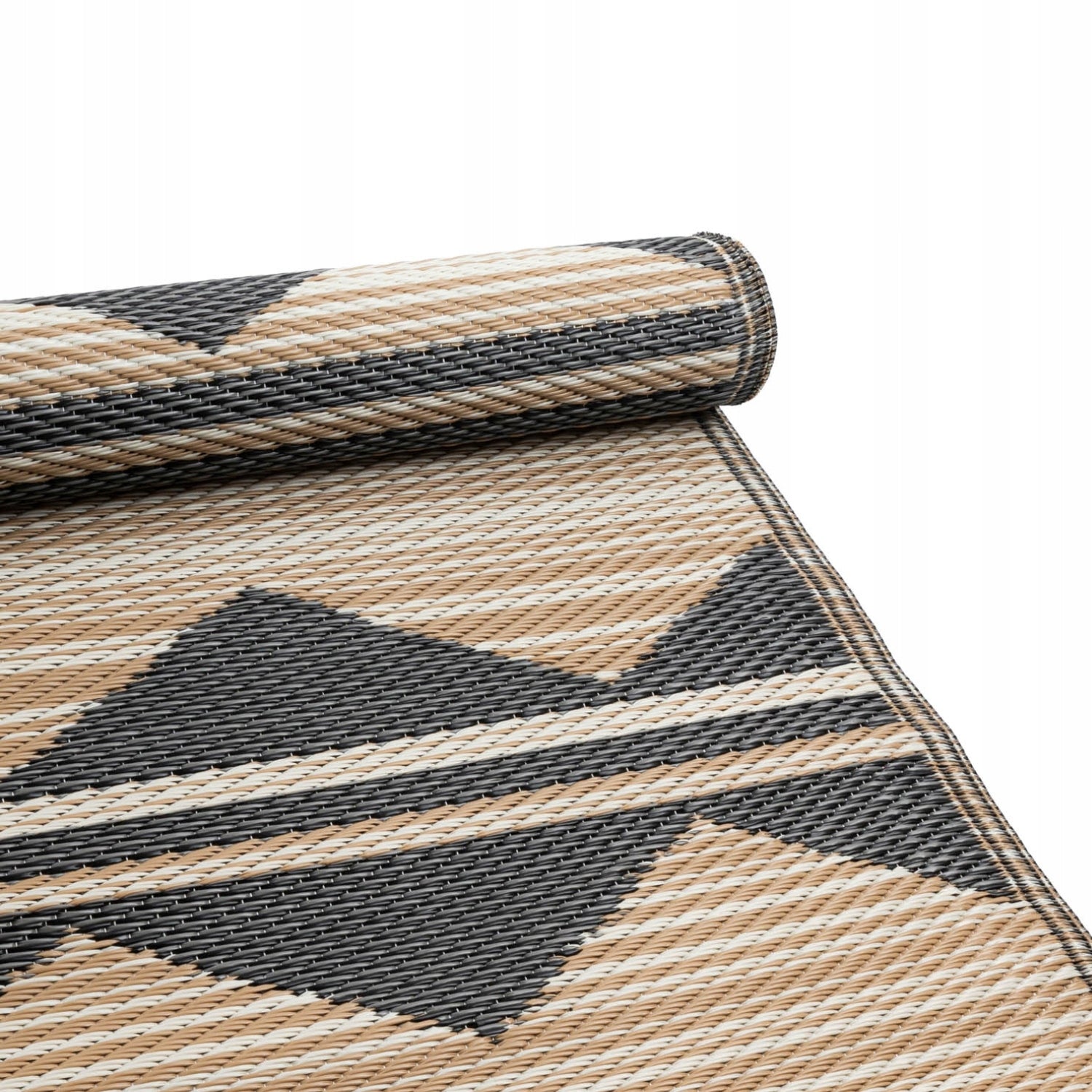 Outdoor Terrace Rug Waterproof 200x300cm Huge for Garden Terrace Thickness 5 mm