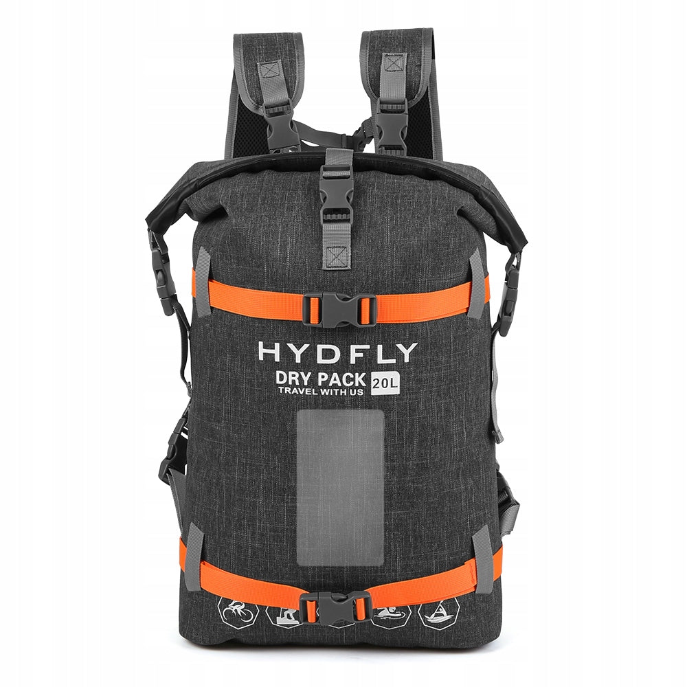 Outdoor Waterproof Dry Bag River Trekking Floating Backpack Retractable D Brand no brand