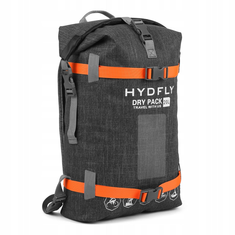 Outdoor Waterproof Dry Bag River Trekking Floating Backpack Retractable D