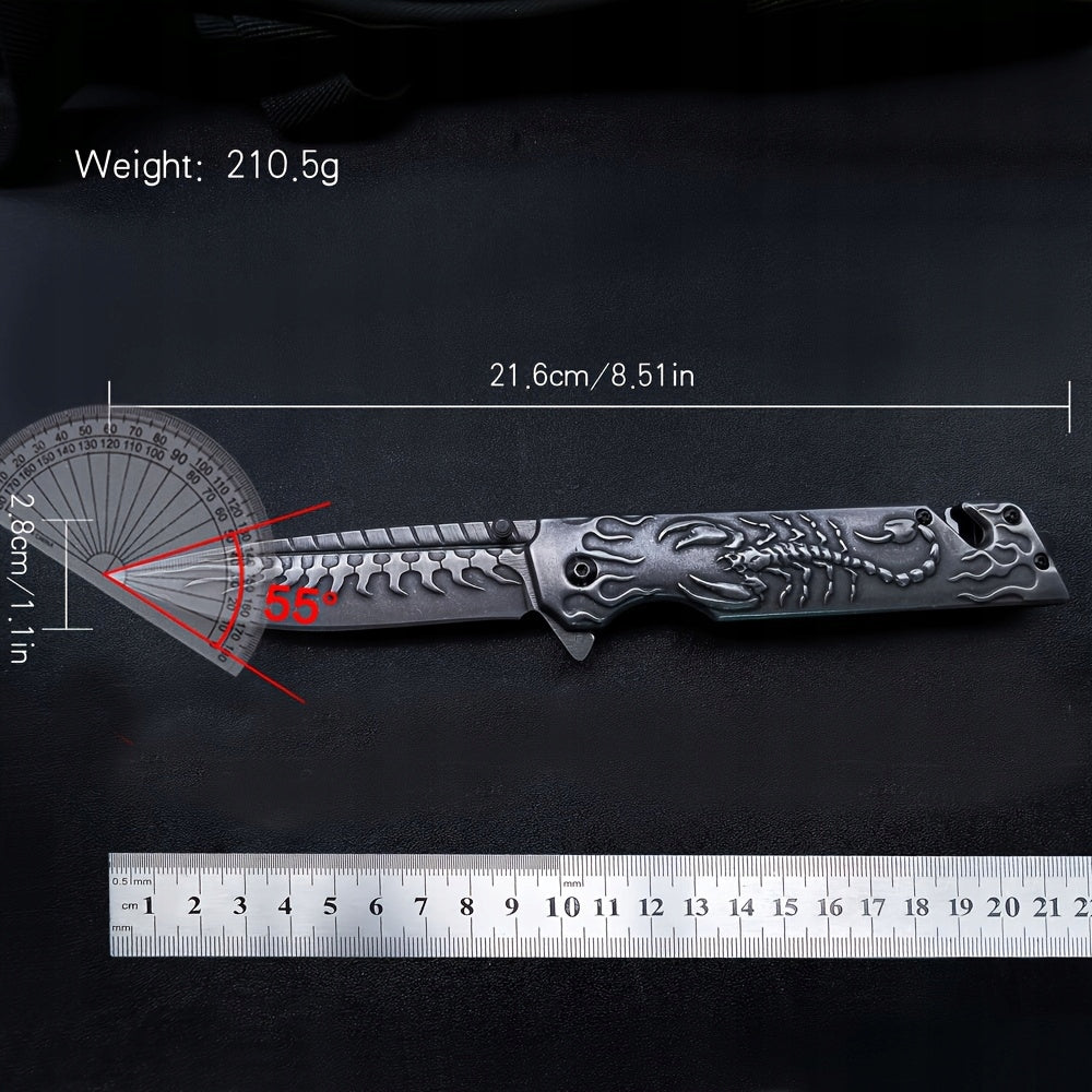 Outdoor folding knife, pocket knife, hiking, camping, gift or collectible. Packaging status original