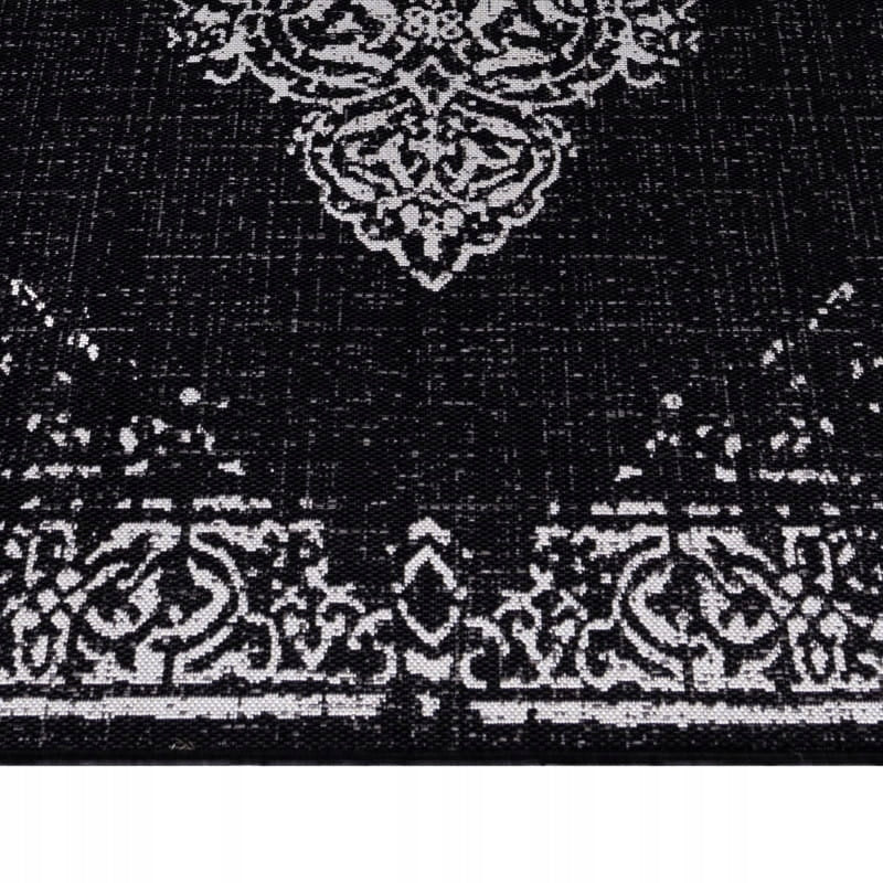 Outdoor rug Sunny ornament black 120 cm x 170 cm Product width 120 cm