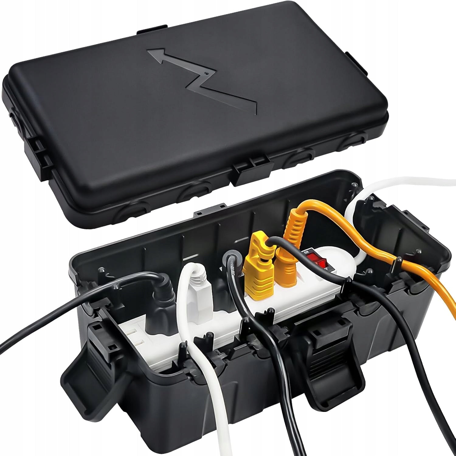 Outdoor waterproof electrical box (27x14,5x12,5cm), IP54 Packaging status original
