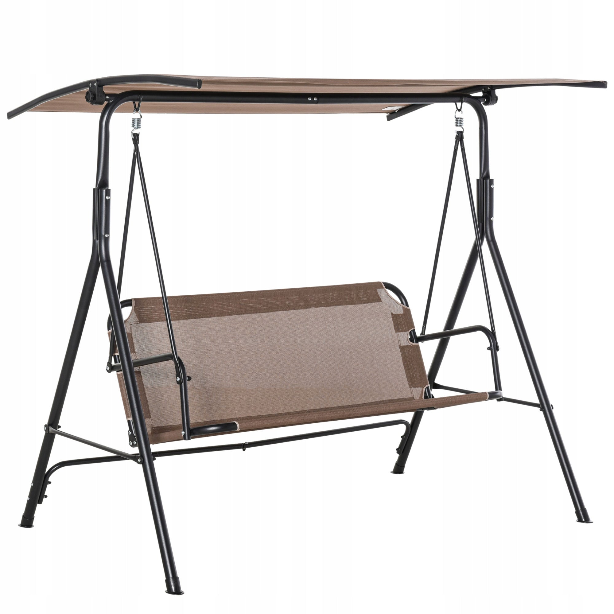 Outsunny 2-seat swing with visor, 172x110x155 cm EAN (GTIN) 4251774943642