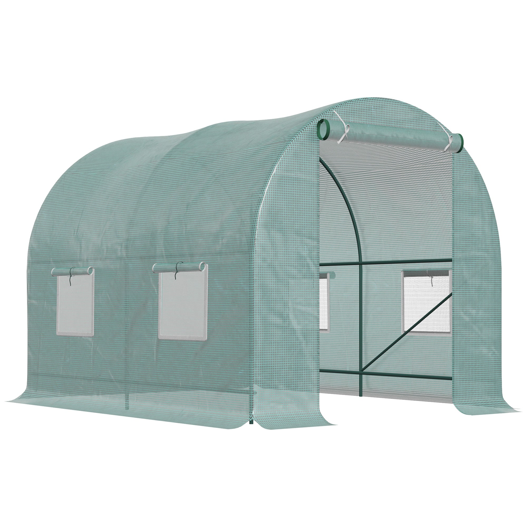 Outsunny GREENHOUSE GARDEN GREENHOUSE 250 x 200 x 200 cm Width 200 m