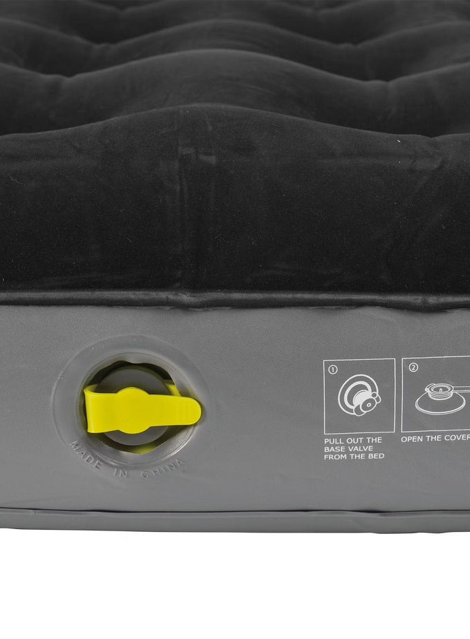 Outwell Classic Double Inflatable Mattress - black/grey Brand Outwell