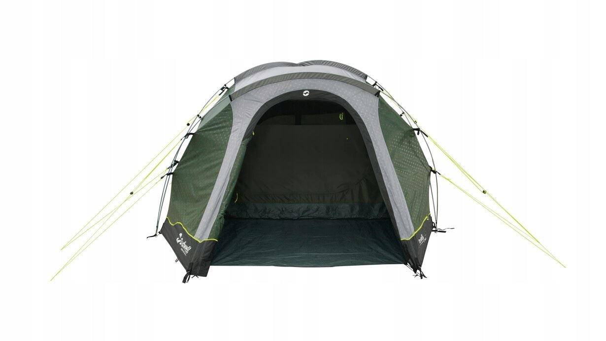 Outwell Cloud 3 Three Room Dome Tent for 3 Persons, Green | Outwell Brand Outwell