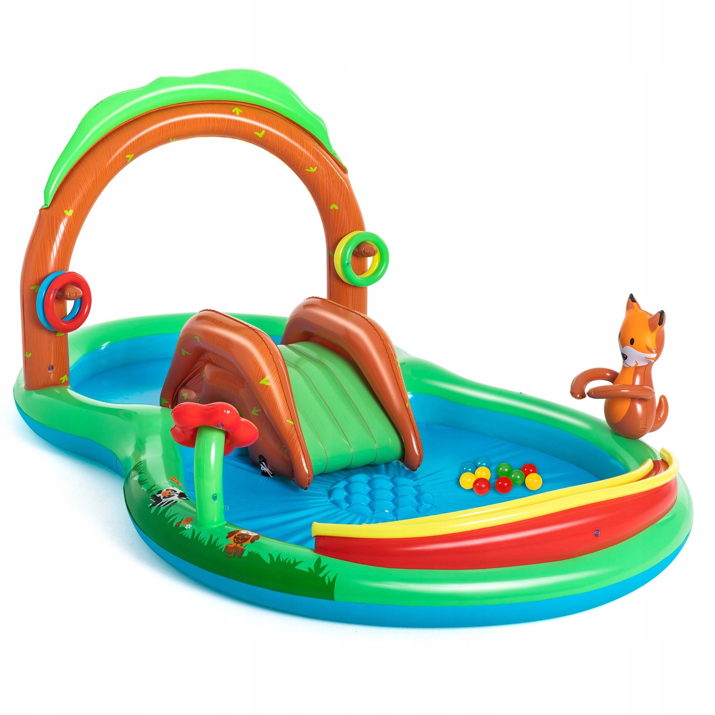 Oval inflatable swimming pool Bestway 295 x 199 cm Packaging status original