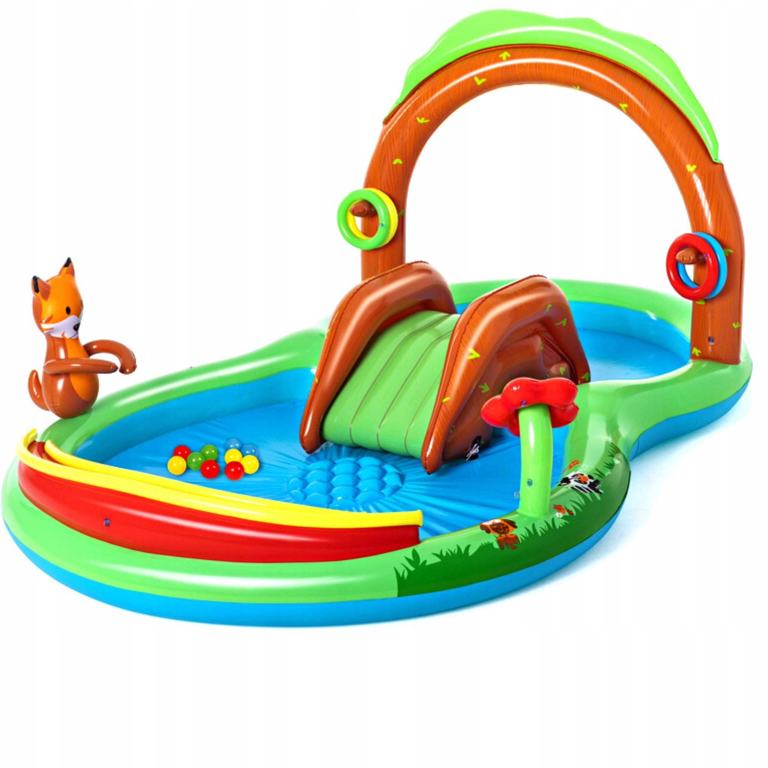 Oval inflatable swimming pool Bestway 295 x 199 cm
