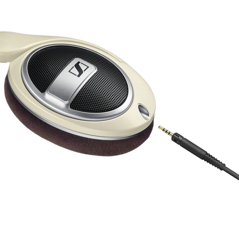 Over-ear headphones Sennheiser HD 599 beige 3m cable, Jack 6,3mm + 3,5mm Packaging status original