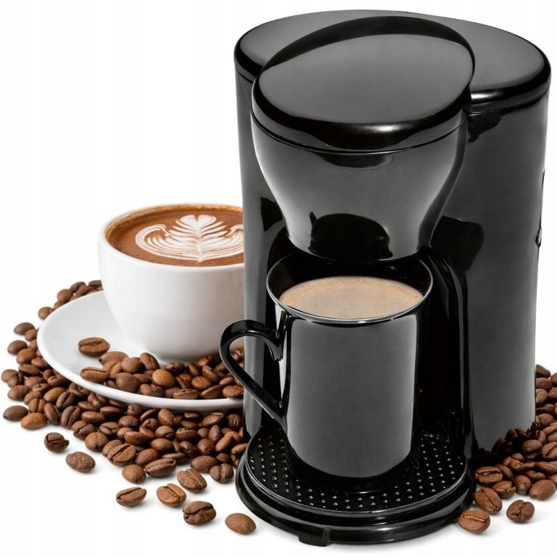 Overflow Coffee Maker Small COFFEE MAKER for Departure 125ml with Coffee Mug