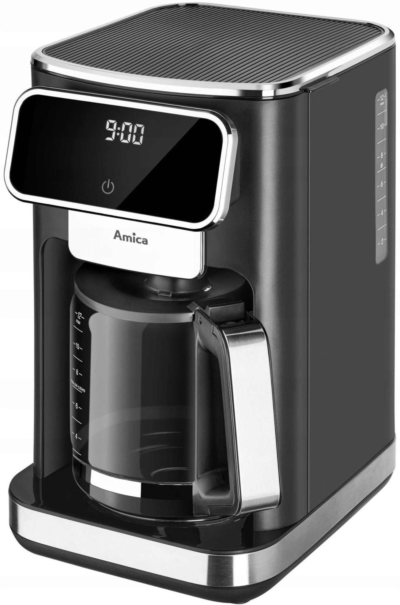Overflow coffee maker AMICA CD2011 1100W 1,8L REG POWER LED black