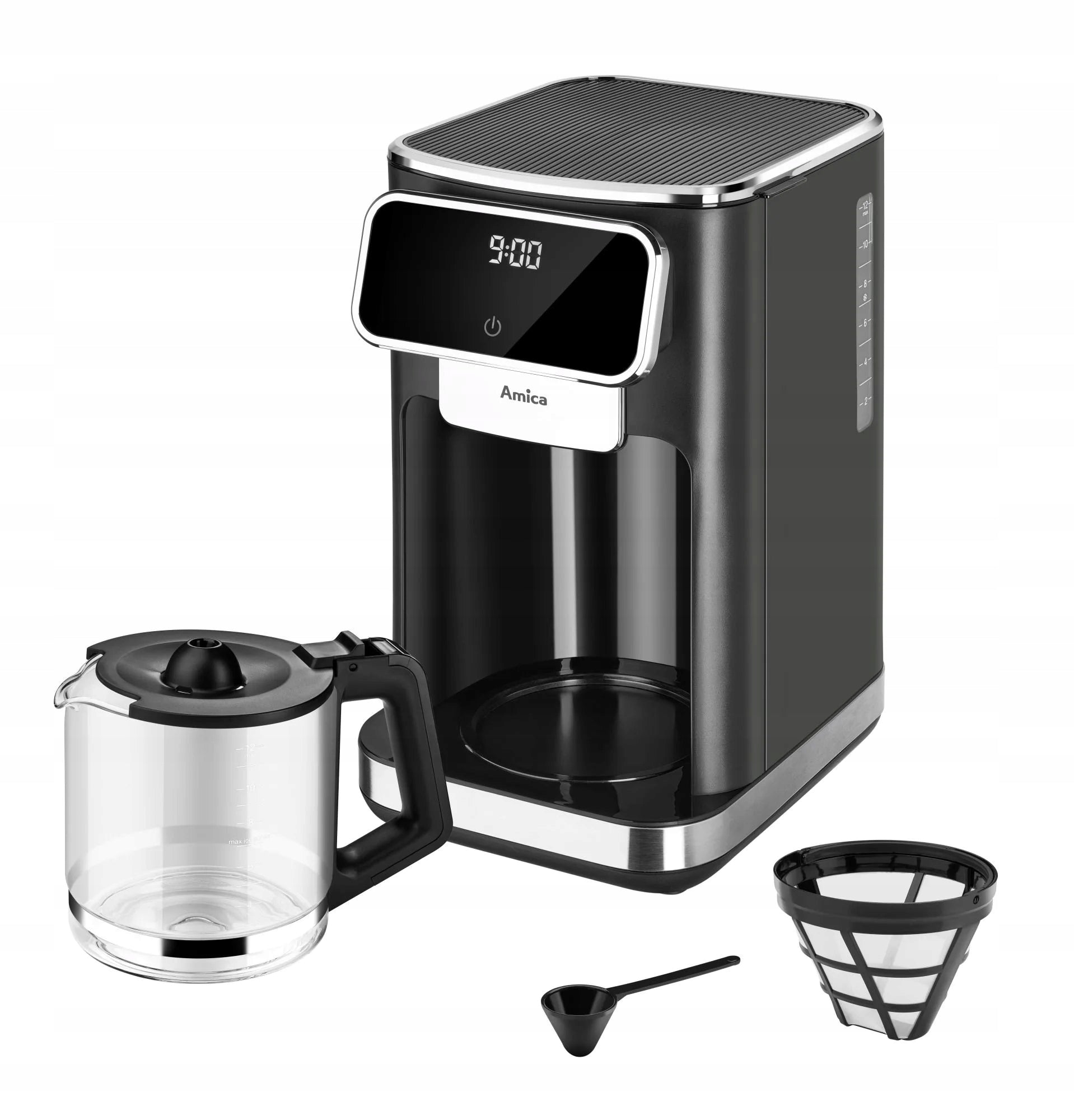 Overflow coffee maker Amica CD 2011 1,8 l Black Brand Amica