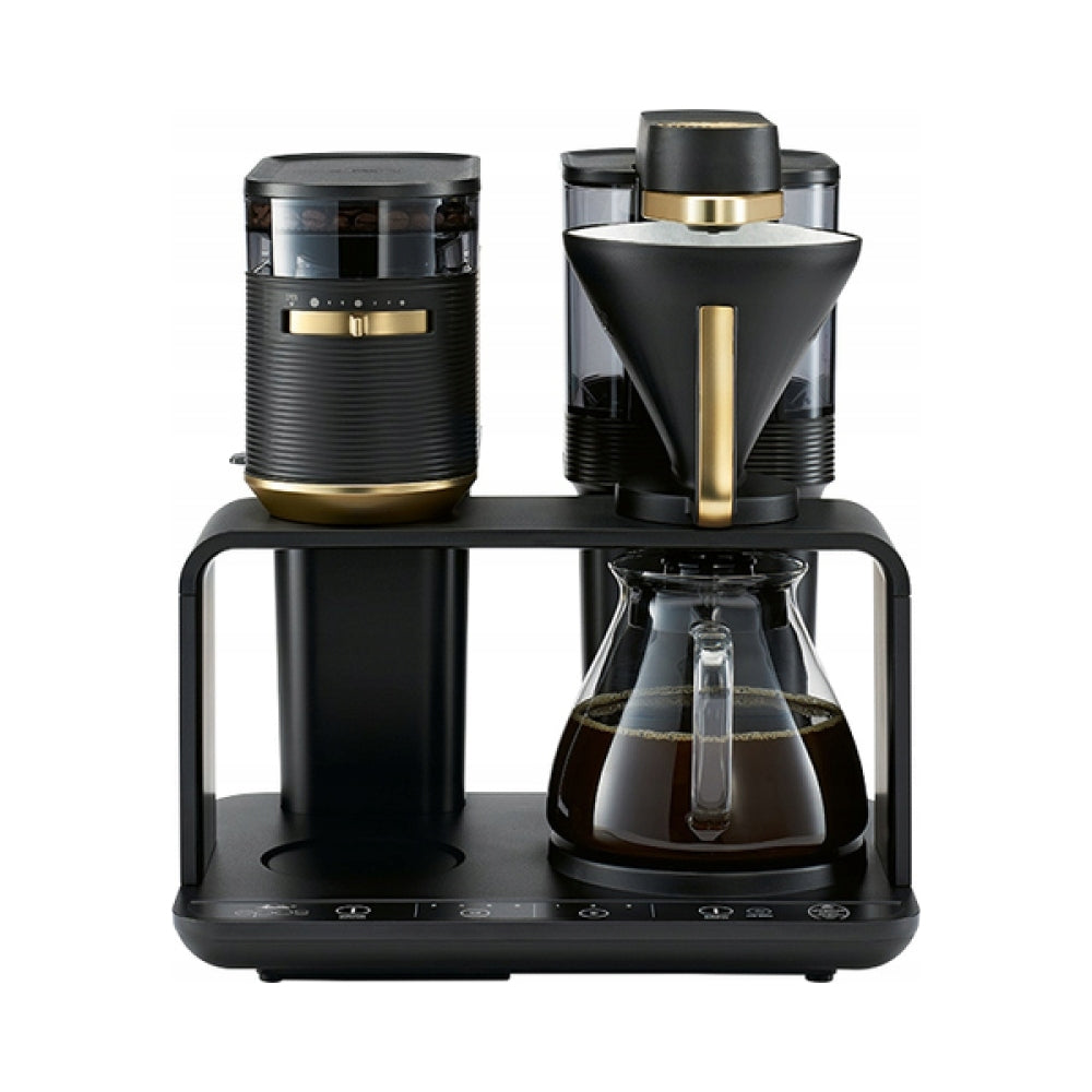 Overflow coffee maker Melitta black 1515 W 1 l jug with grinder