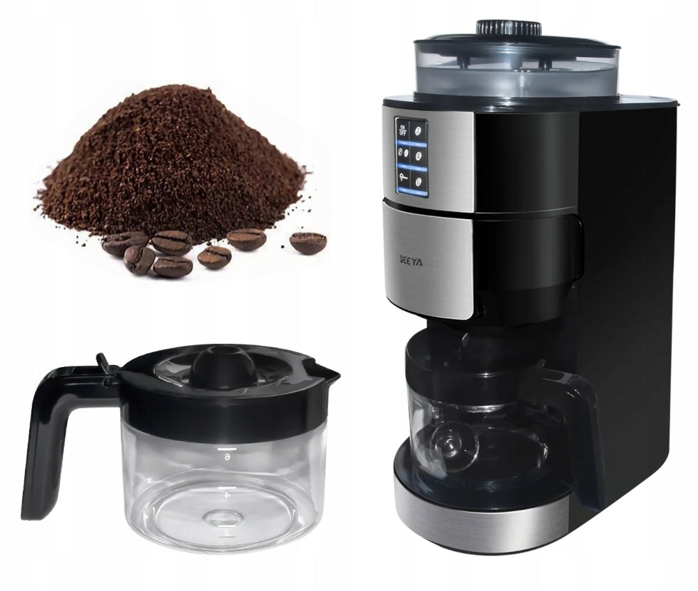 Overflow coffee maker for 6 cups coffee sprinkled coffee grinder Deeya Germany