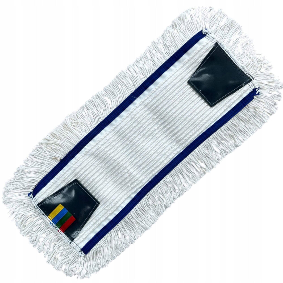 Overlay Mop Flat Cotton Trapezoidal Clip White 40cm HS411T Manufacturer code HS411T/40