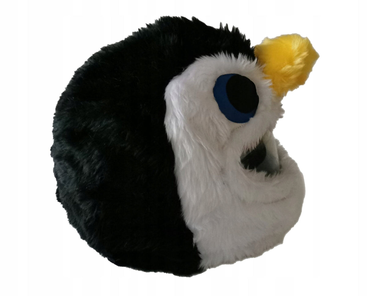 Overlay ornament helmet cap, PENGUIN cap