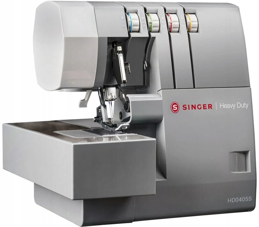 Overlock SINGER HD0405 110W 6 stitches Material synthetic material