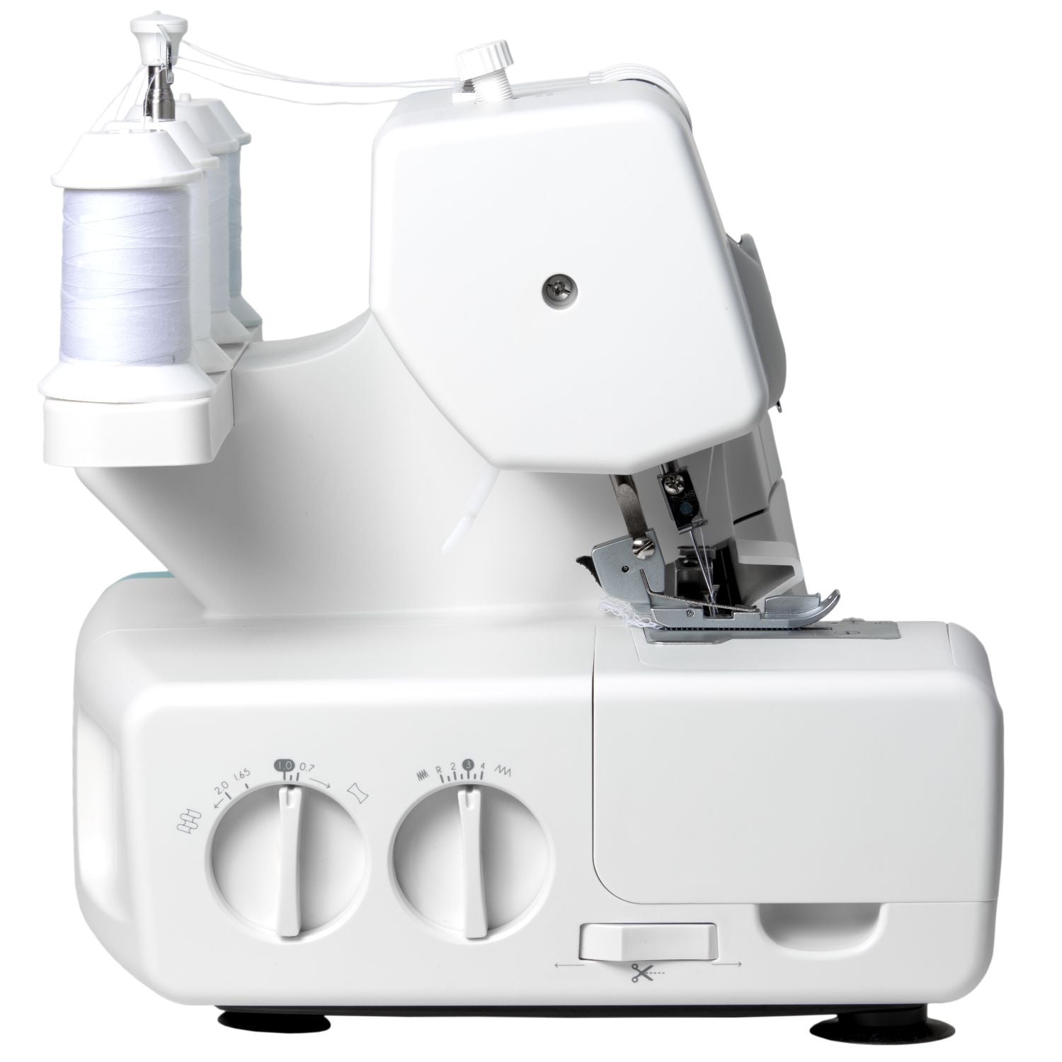Overlock home overlock power 4-thread Łucznik 2023 + additional accessories Batteries included no