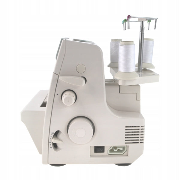 Overlock overlock 3-thread 2-needle strong Łucznik 820D-3 1200 stitches/min Sewing features hemming hem sewing sewing of elastic fabrics edge finishing