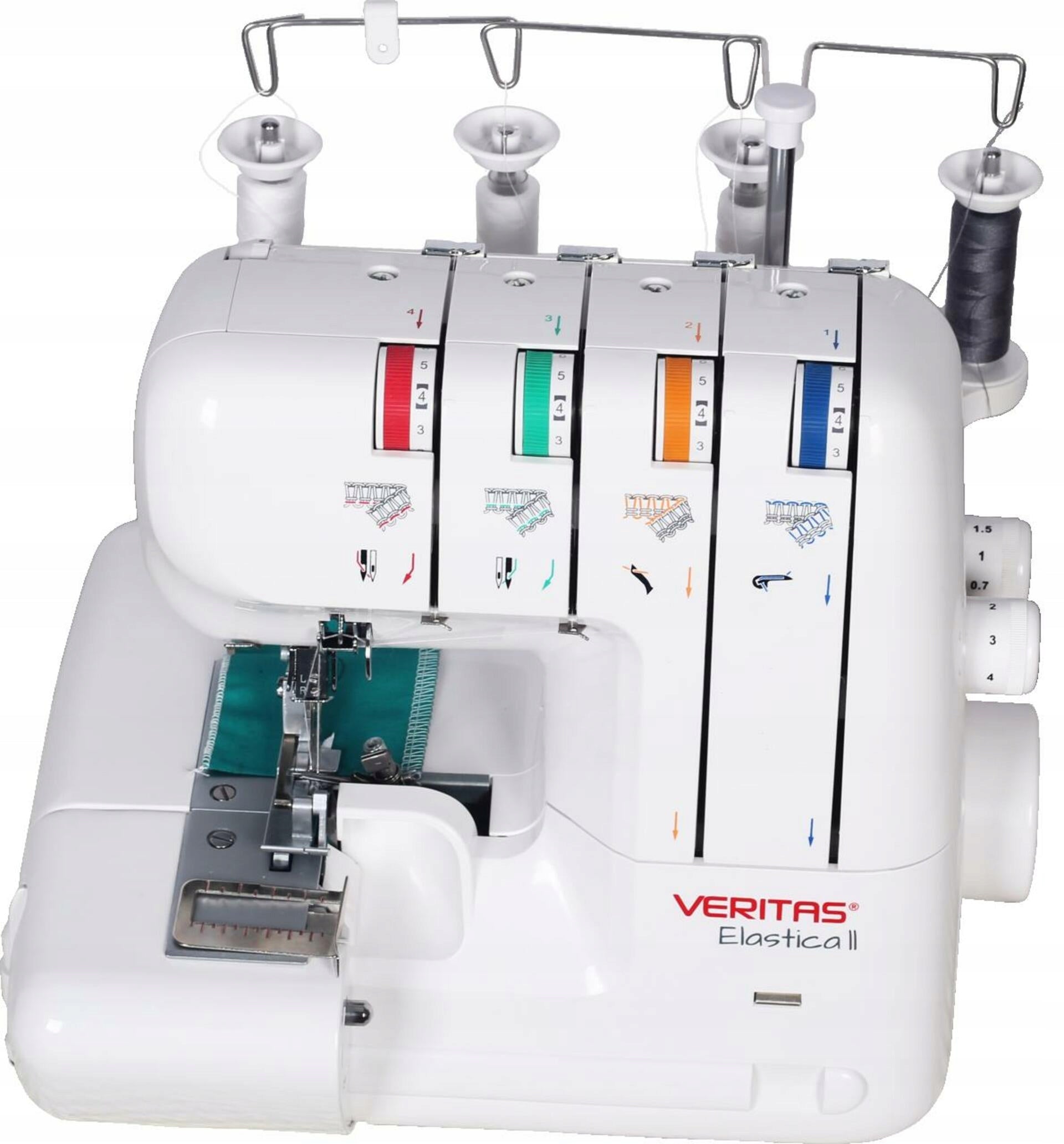 Overlock overlock 4-3-2 thread sewing machine - Veritas Elastica II Model Elastica II