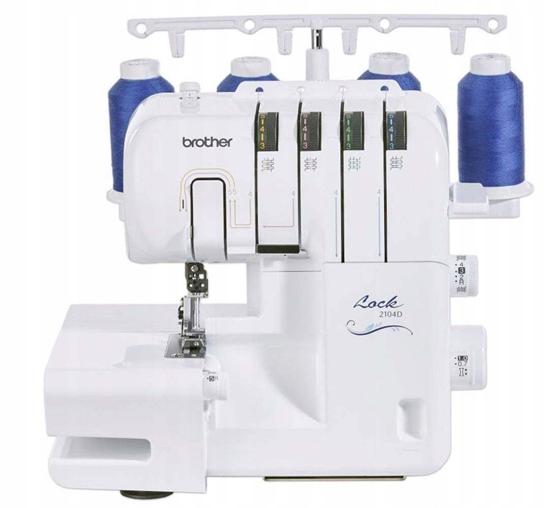 Overlock sewing machine Brother 2104D overlock home 4-thread