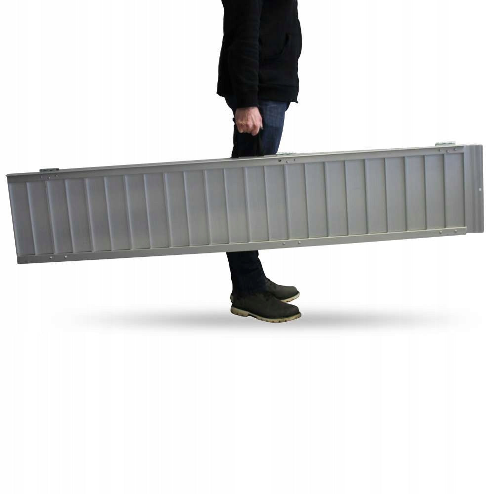Overrun ramp aluminium driveway 154cm LOAD CAPACITY up to 270kg ramp weight 15kg EAN (GTIN) 5907371642981