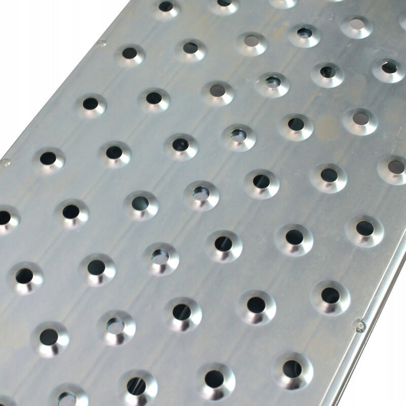 Overrun steel ramp for smaller vehicles udzwig400kg 196cm Product weight with unit packaging 20 kg
