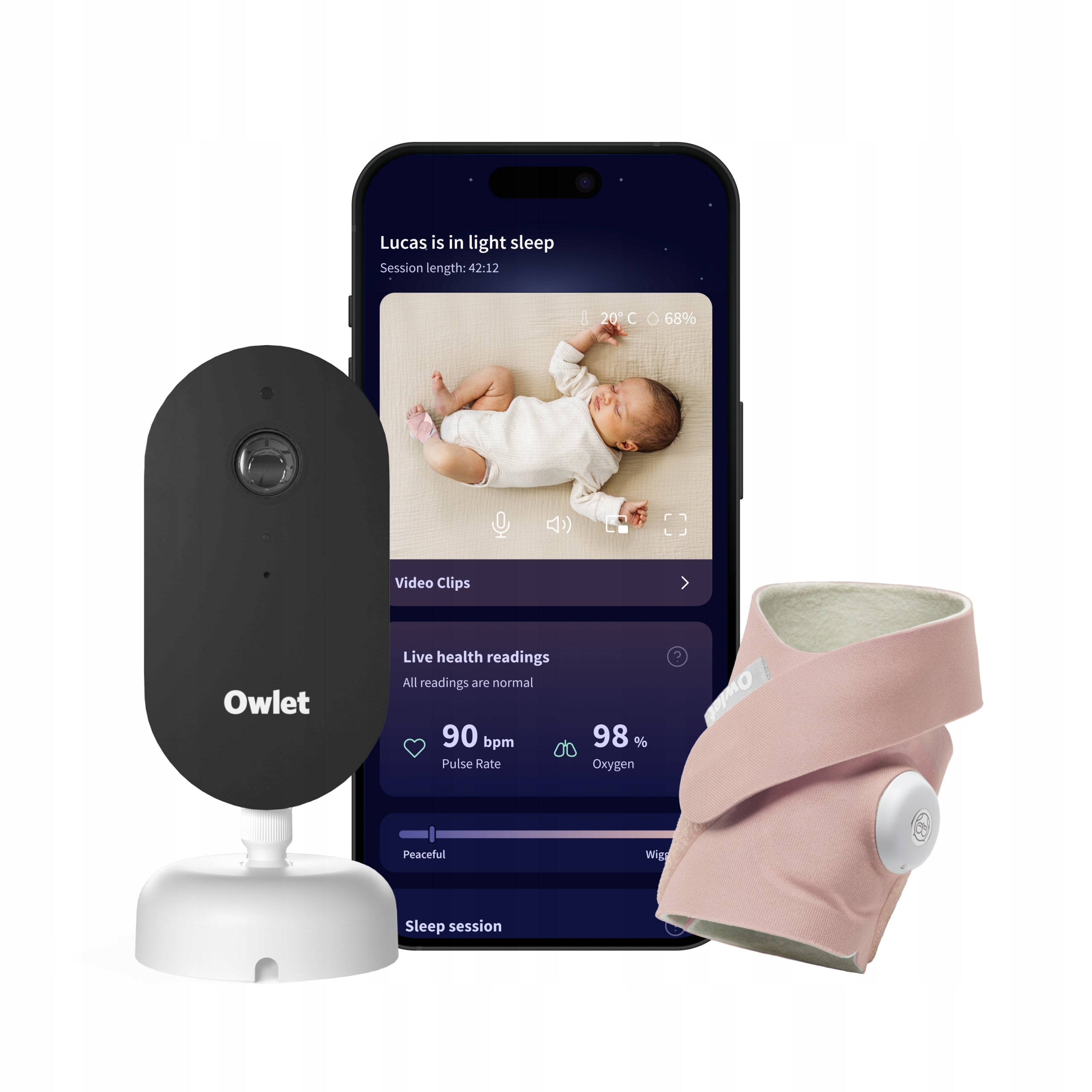 Owlet Dream Duo Pink