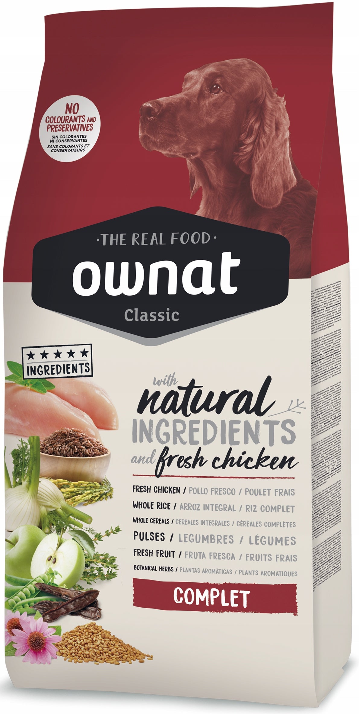 Ownat Classic Dog Complet 20kg CHICKEN
