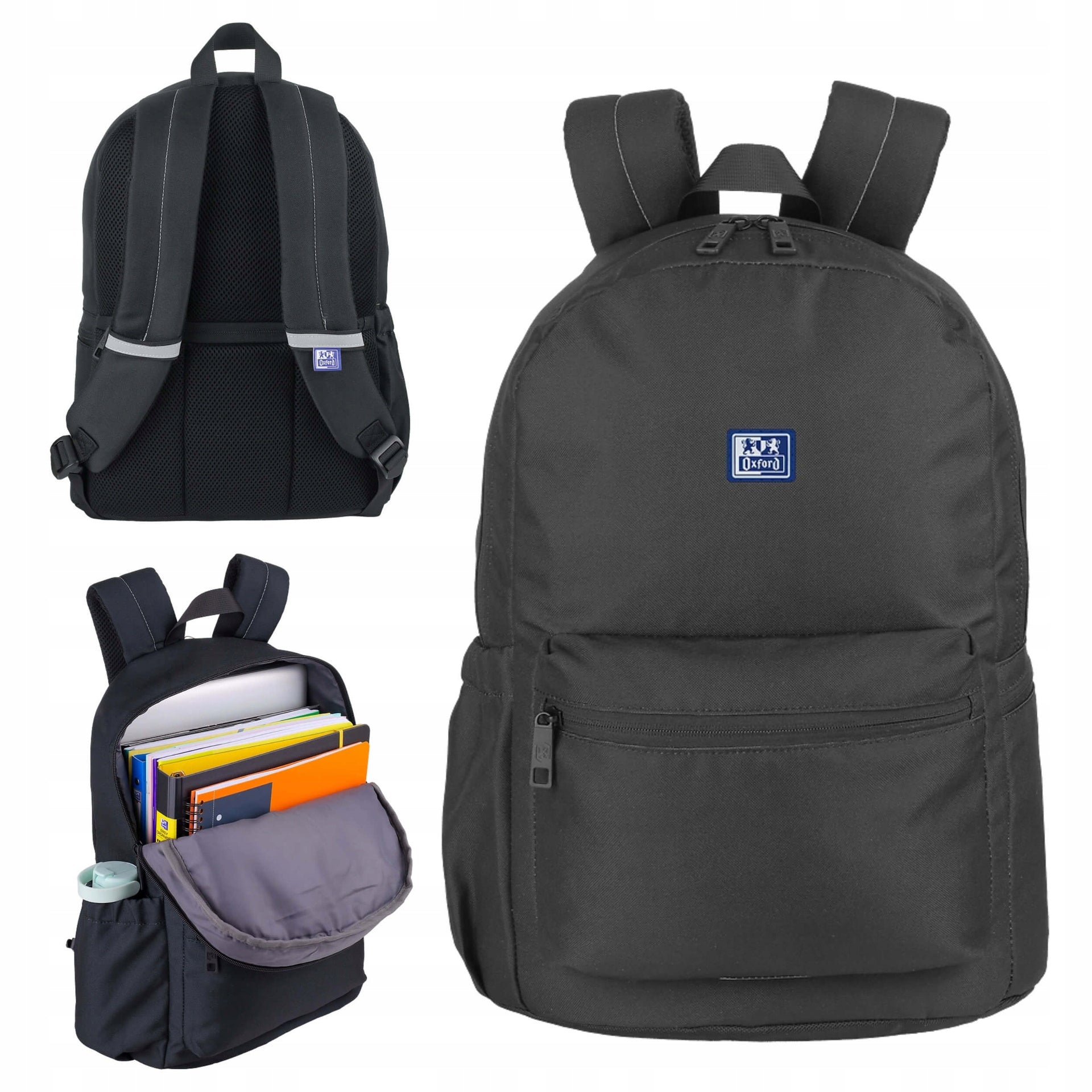 Oxford B-You Backpack RPET black - stylish, eco-friendly for everyday use
