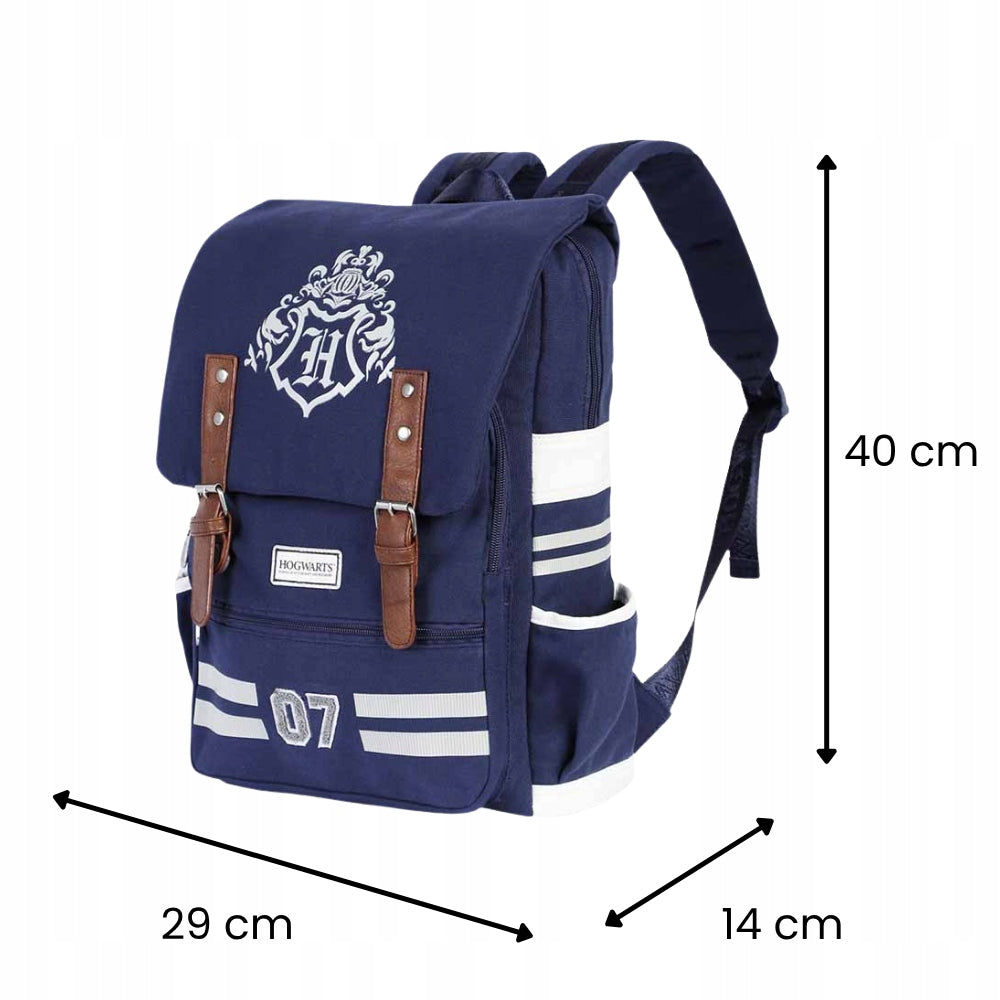 Oxford Harry Potter School Backpack Academy Navy Blue 29x40x14cm Brand Karactermania