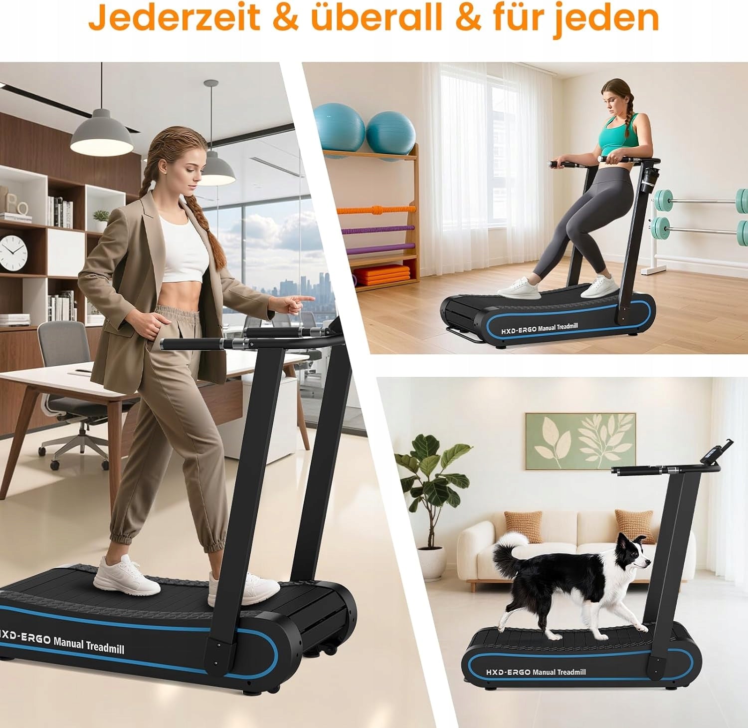 P/40 HXD-ERGO Treadmill without Drive Folding Treadmill with Running App Brand no brand