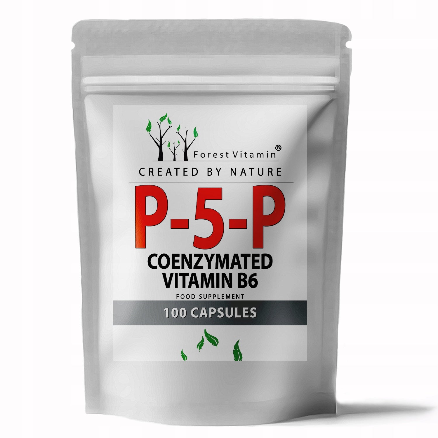 P-5-P P5P VITAMIN B6 COENZYMATIC ACTIVE FORM 100 KAPS INULIN EAN (GTIN) 5903707840830
