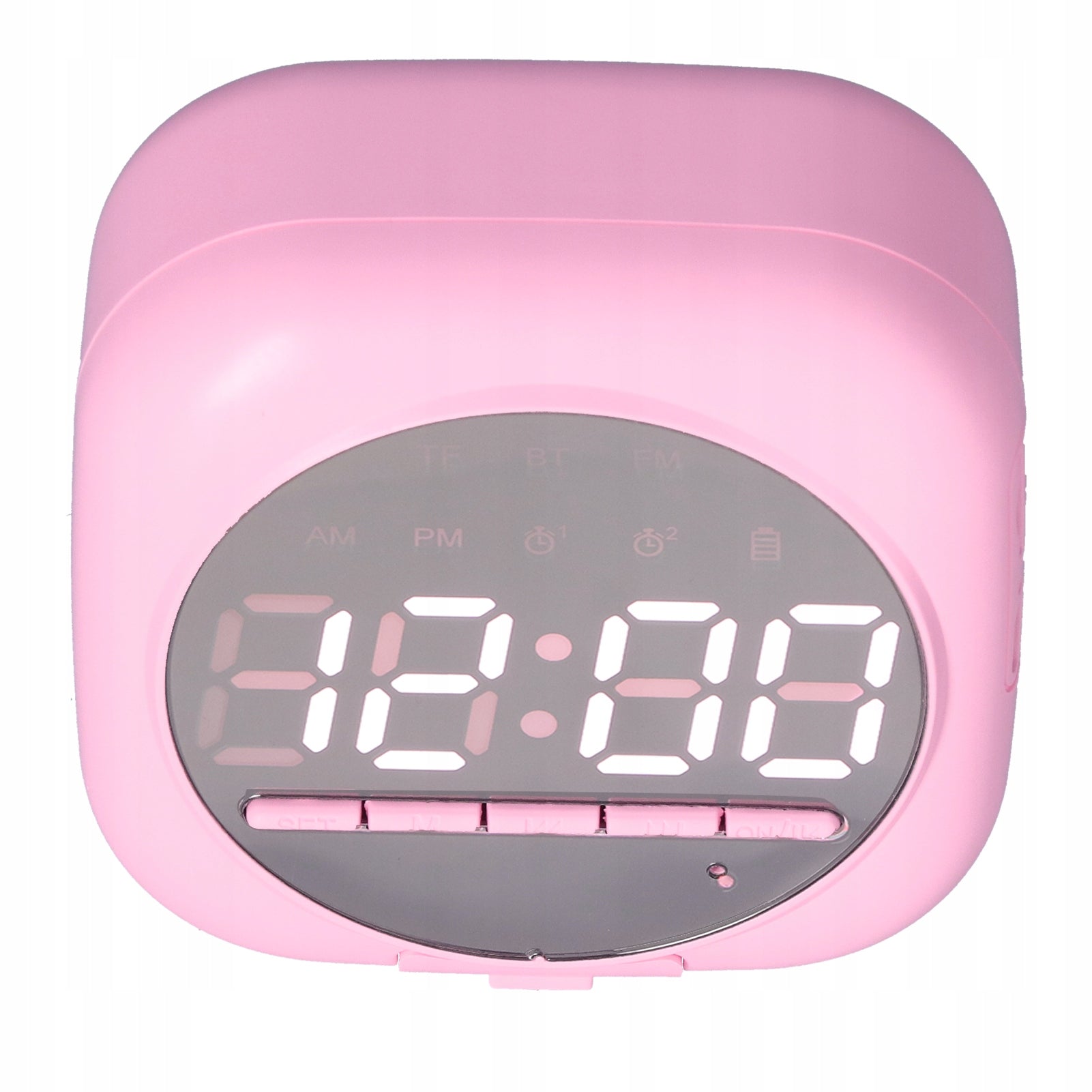 P12 Bluetooth Clock Speaker Wireless Mirror LED Portable LJ Brand no brand