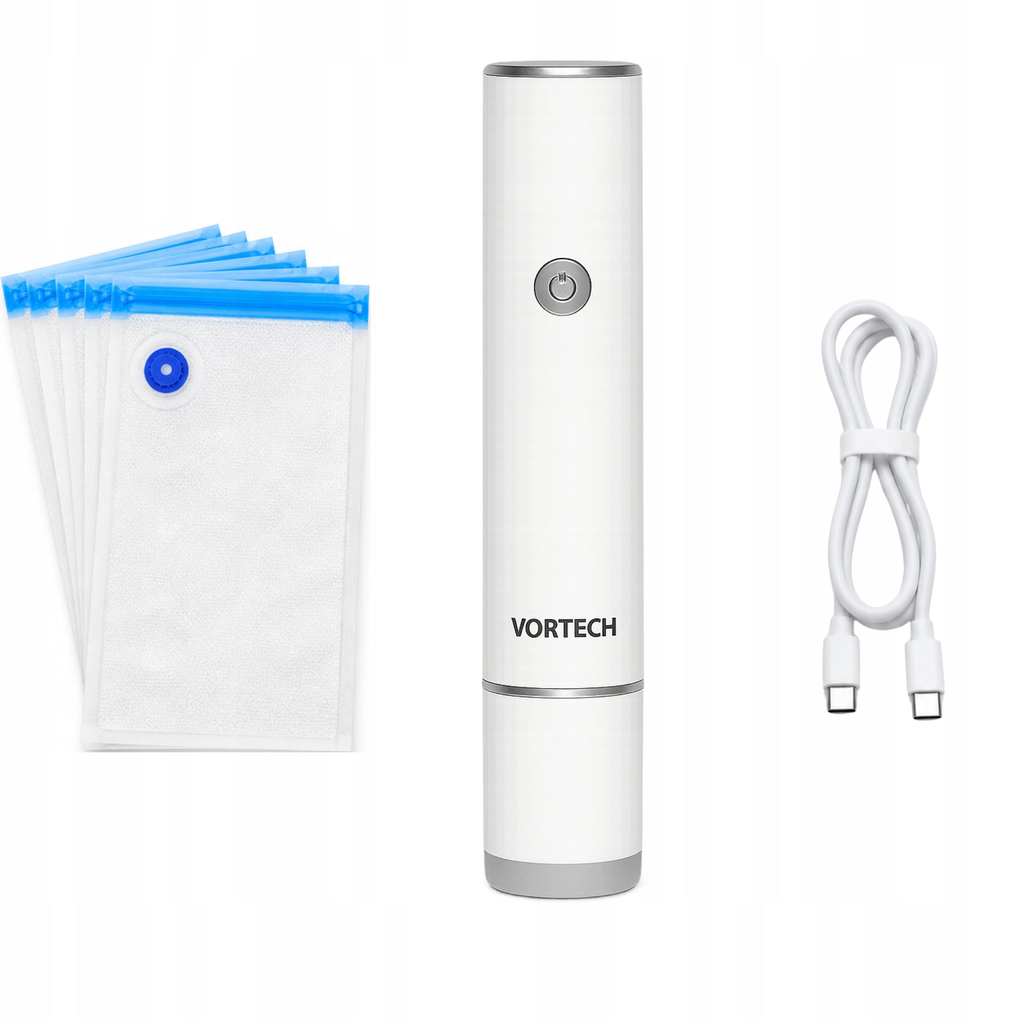 PACKAGING MACHINE VACUUM SEALER WIRELESS VORTECH POCKET PRO USB-C Packaging status original