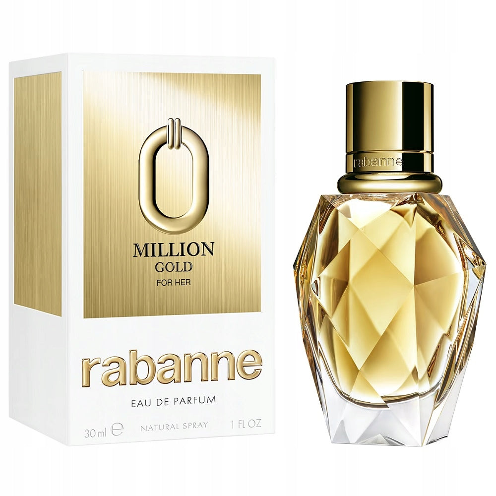 PACO RABANNE Million Gold For Her Eau de Parfum Women's Perfume 30ml