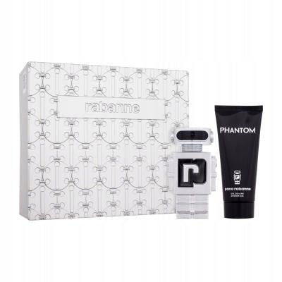 PACO RABANNE PHANTOM EAU DE TOILETTE 50ml+shower gel 100ml MEN Packaging status original