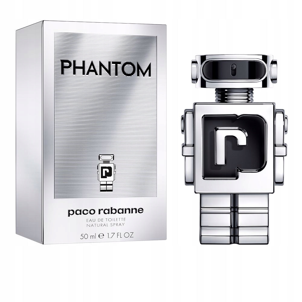PACO RABANNE PHANTOM EAU DE TOILETTE MALE 50 ML FOILED Manufacturer code 6165159116