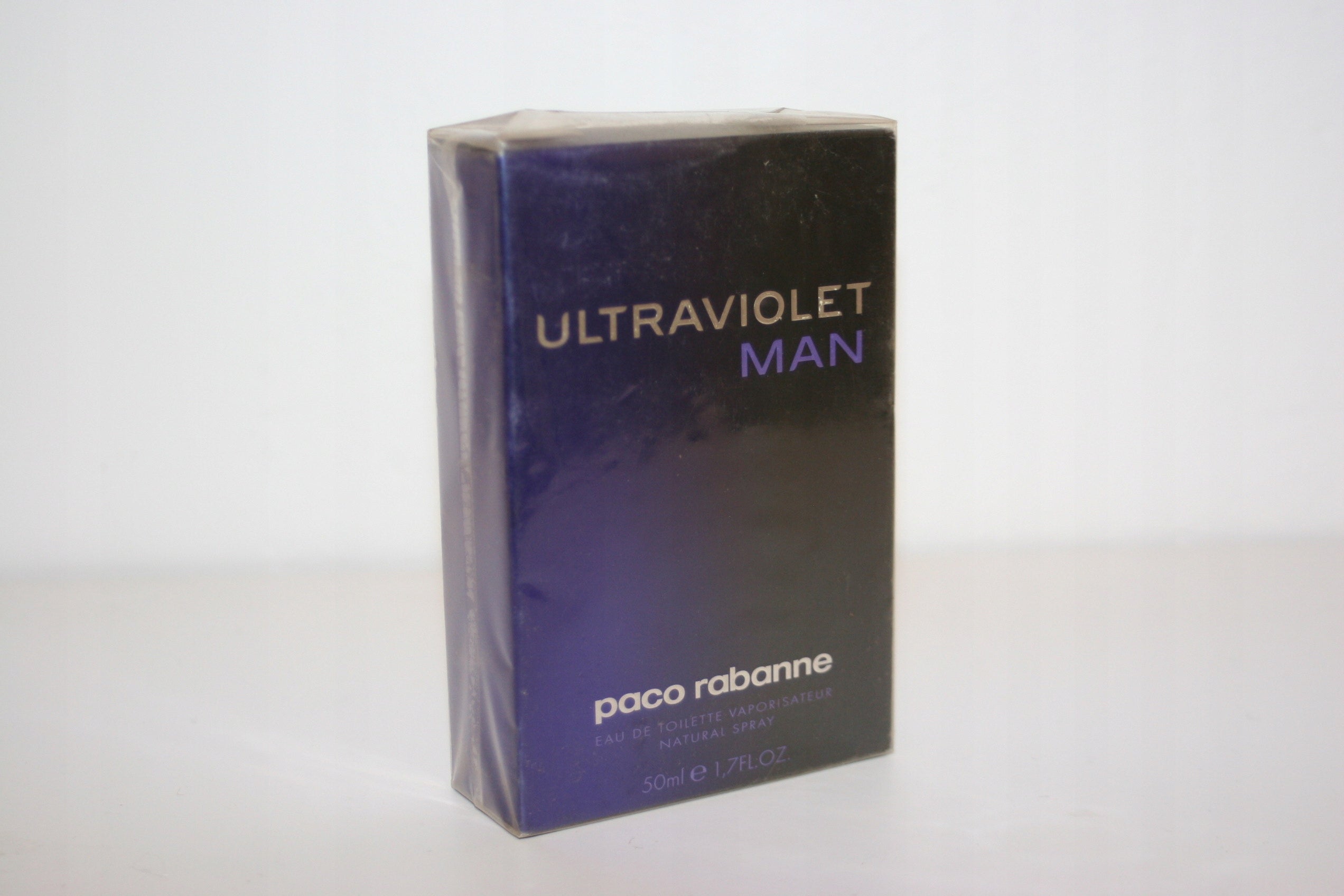 PACO RABANNE ULTRAVIOLET MAN EAU DE TOILETTE 50 ML OLDER VERSION Packaging status original