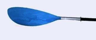 PADDLE Egalis Swiss 1 piece straight 225 CM BLUE for kayak Manufacturer code SWISS1CZBLUE