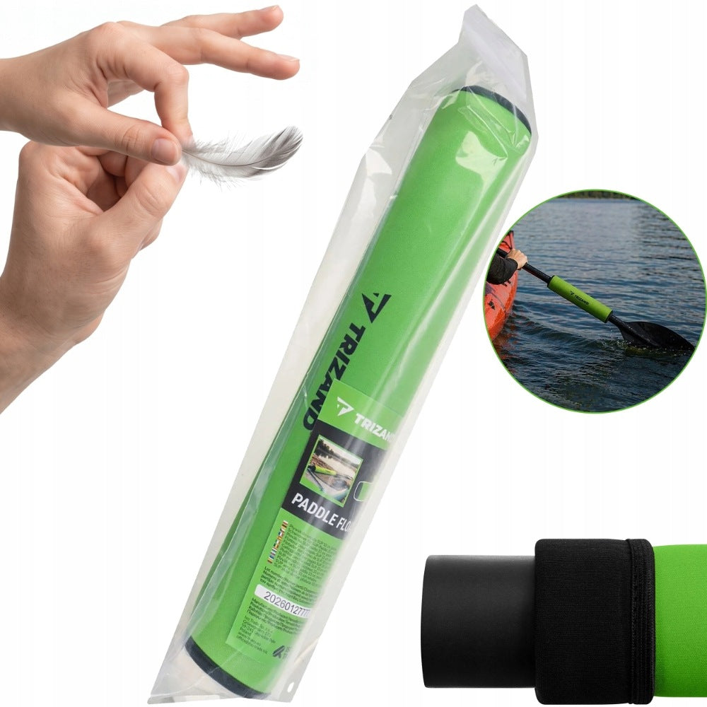 PADDLE FLOAT SUP WATER PROTECTION ELEMENT TRIZAND 33cm GREEN Manufacturer code PŁYWAK DO WIOSŁA SUP ELEMENT ZABEZPIECZAJĄCY
