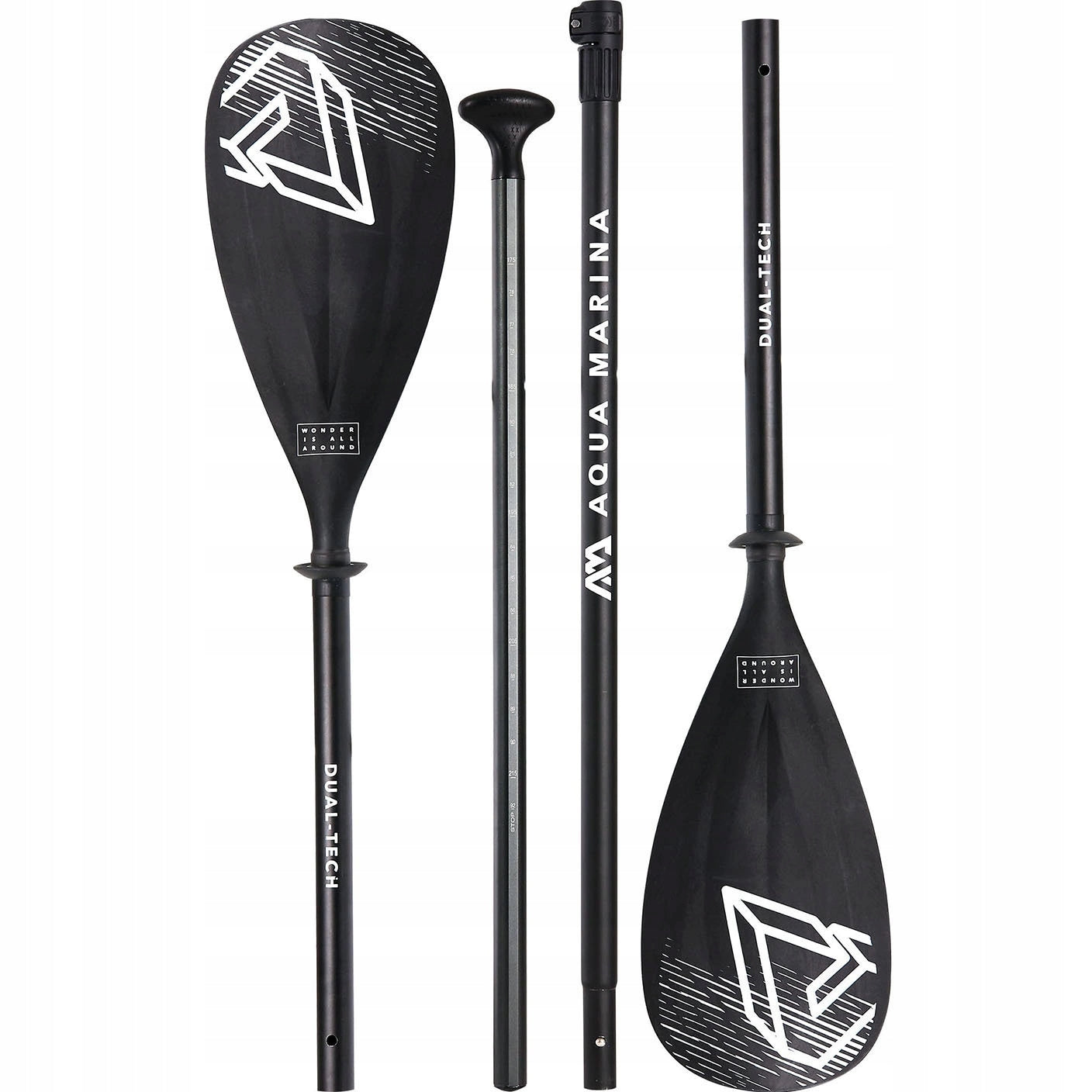 PADDLE for SUP board KAYAK combo 2in1 dual-tech AQUA MARINA Brand Aqua Marina