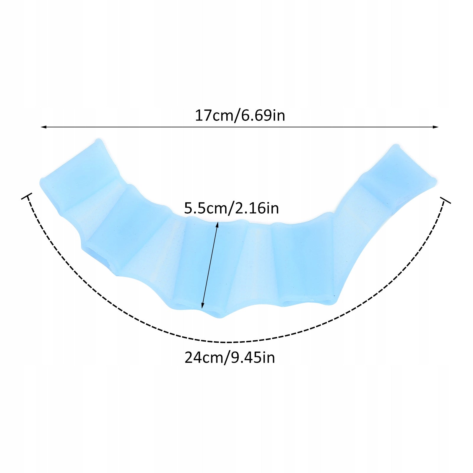 PADDLES FOR HANDS SWIM MEMBRANES SWIMMING BLUE Color blue