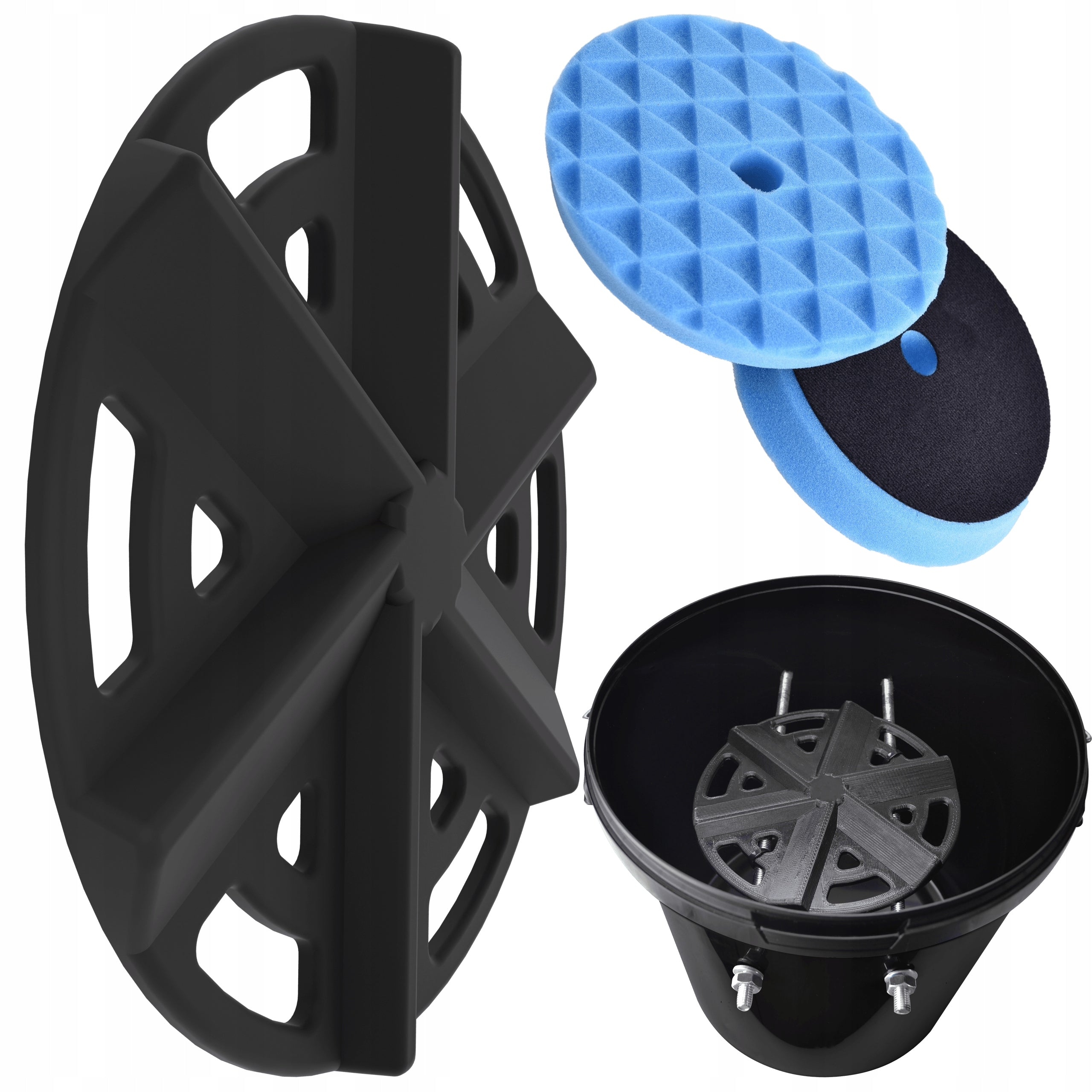 PADWASHER CLEAN PAD WASHER DETAILING Ø 150MM POLISHING PAD CLEANING